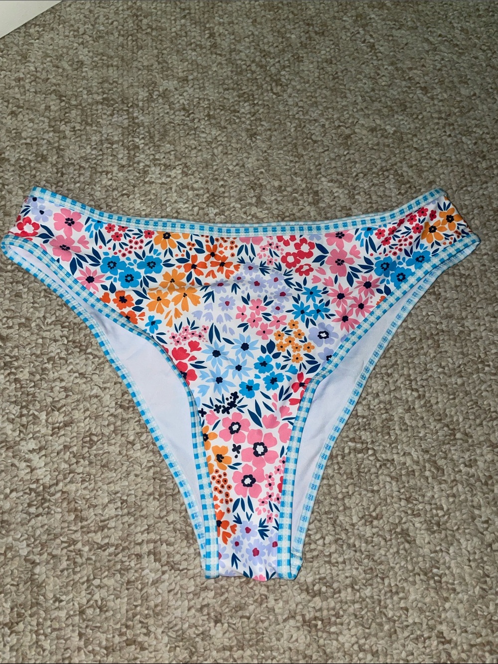 Floral Bikini Bottoms in Multi-Color